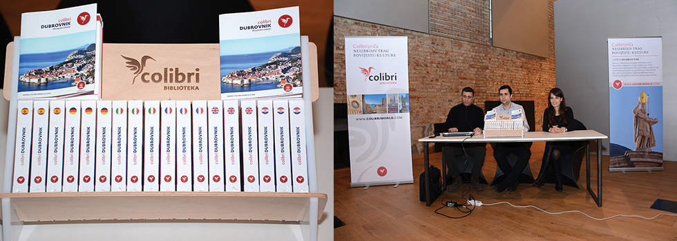Presentation of colibri DUBROVNIK book